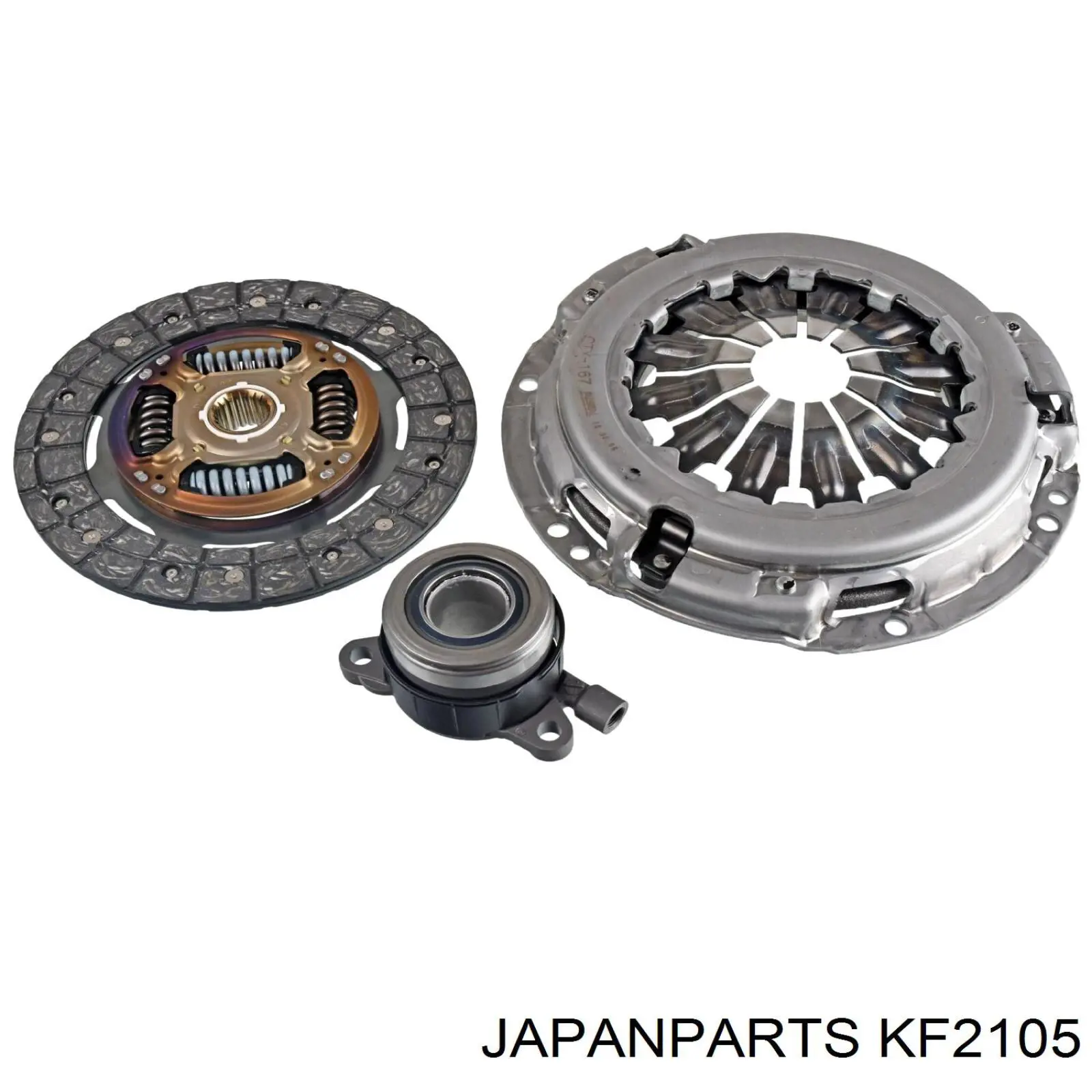 Комплект сцепления JAPANPARTS KF2105