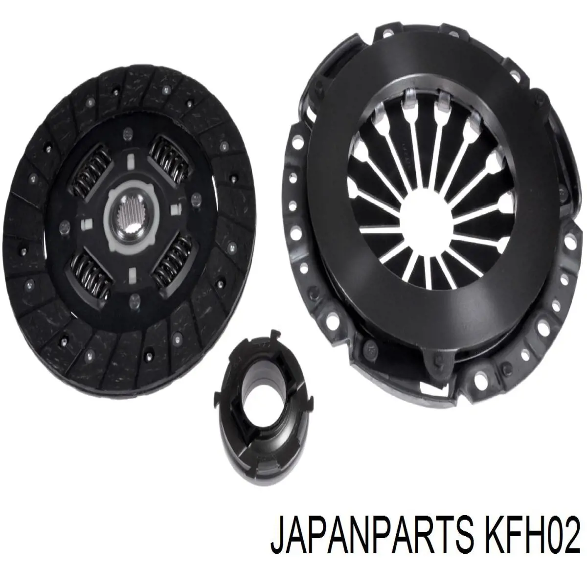 Купить KFH02 Japan Parts Комплект сцепления (диск, корзина, подшипник)