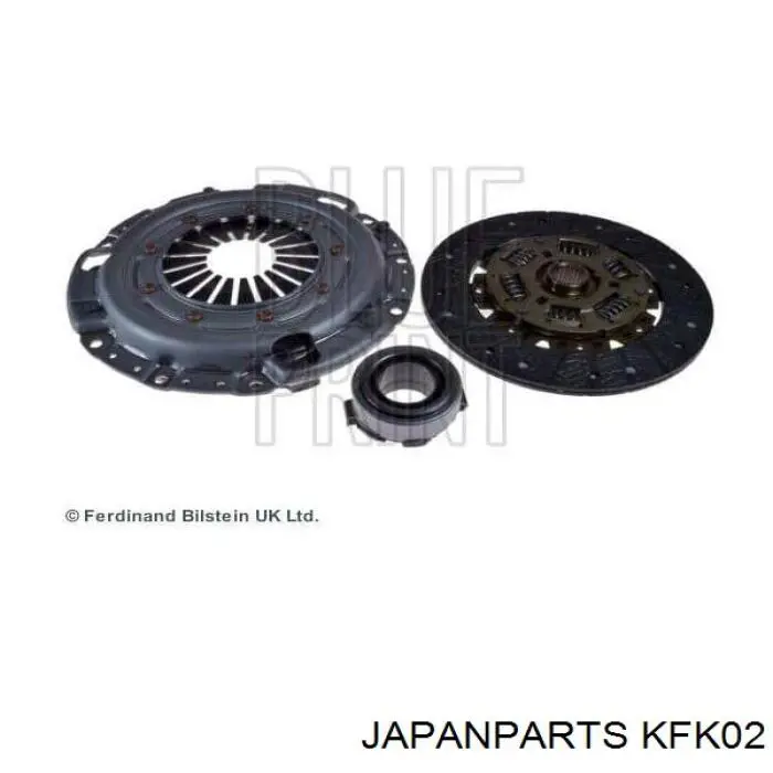 Купить KFK02 Japan Parts Комплект сцепления (диск, корзина, подшипник)