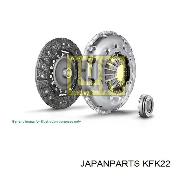 Комплект сцепления Japan Parts KFK22