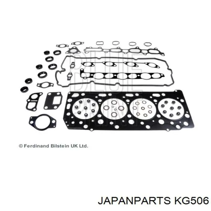 KG506 Japan Parts комплект прокладок двигателя верхний