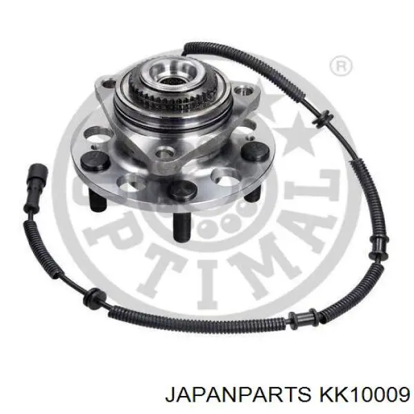 Ступица передняя JAPANPARTS KK10009