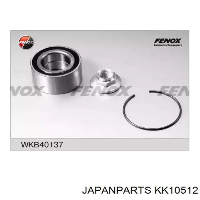 Подшипник ступицы KK10512 Japan Parts