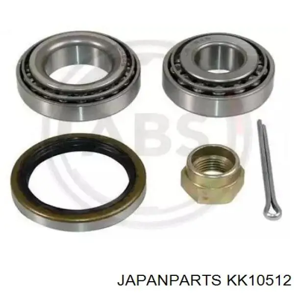 KK-10512 Japan Parts подшипник ступицы передней