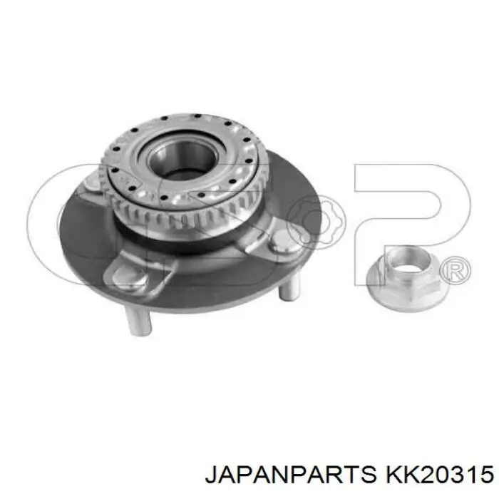 Ступица задняя KK20315 Japan Parts