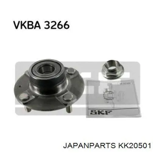 KK20501 Japan Parts ступица задняя