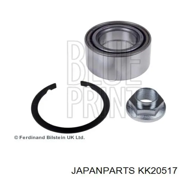 KK-20517 Japan Parts подшипник ступицы передней