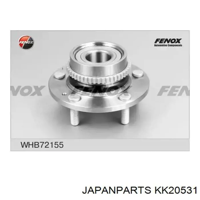 Ступица заднего колеса Japan Parts KK20531