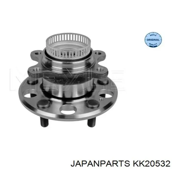 Cubo de rueda trasero KK20532 Japan Parts