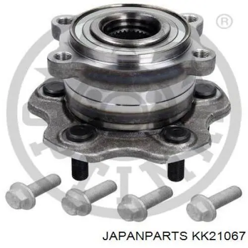 Ступица задняя KK21067 Japan Parts