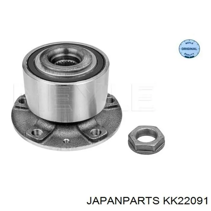 Ступица задняя KK22091 Japan Parts