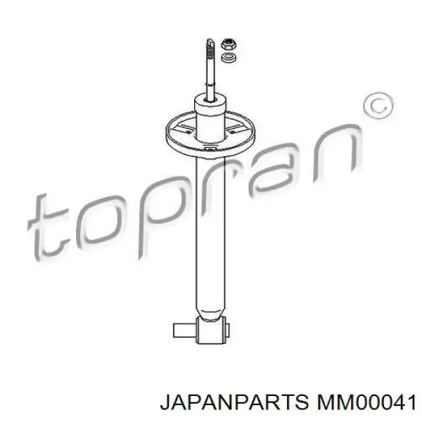 MM00041 Japan Parts амортизатор задний