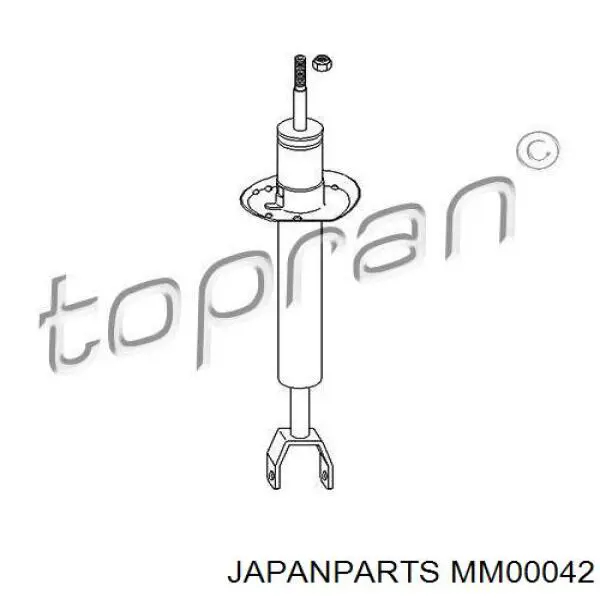 Амортизаторы передние Japan Parts MM00042