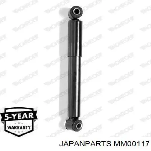 Amortiguador trasero MM00117 Japan Parts