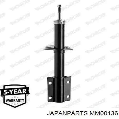 MM-00136 Japan Parts pára-choque (grade de proteção de amortecedor dianteiro + bota de proteção)