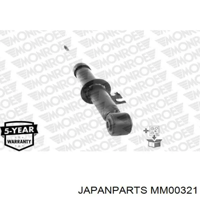 MM00321 Japan Parts Амортизаторы задние
