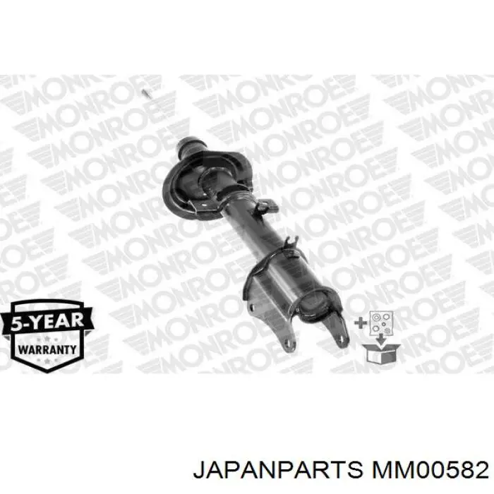 Задний амортизатор Japan Parts MM00582