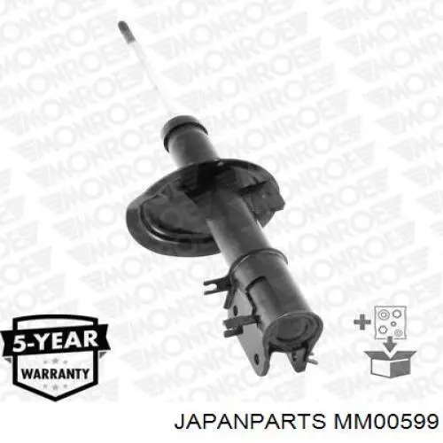 MM-00599 Japan Parts amortecedor dianteiro direito