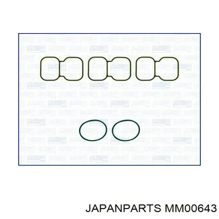 MM00643 Japan Parts Амортизаторы задние