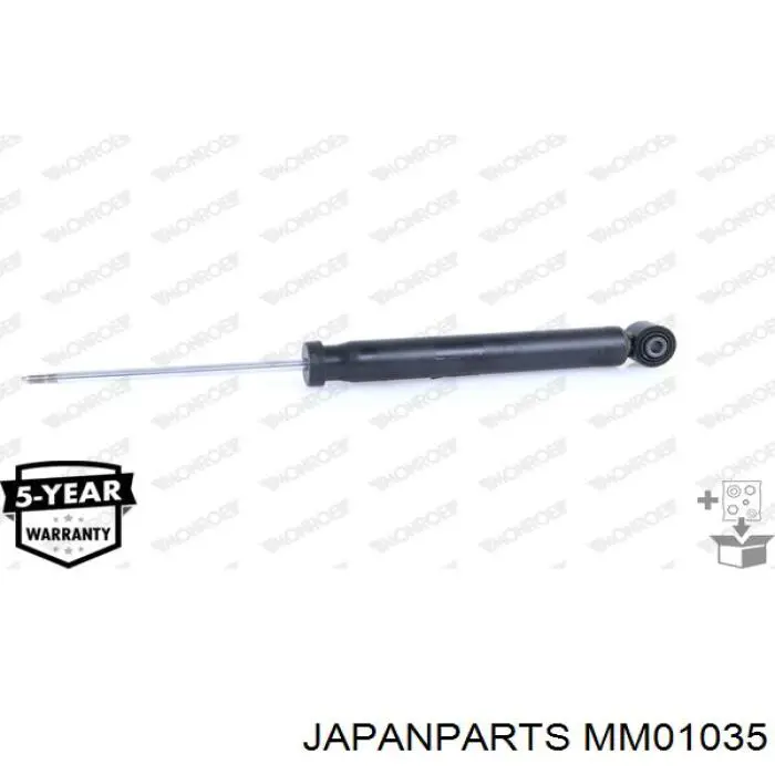 Задний амортизатор Japan Parts MM01035