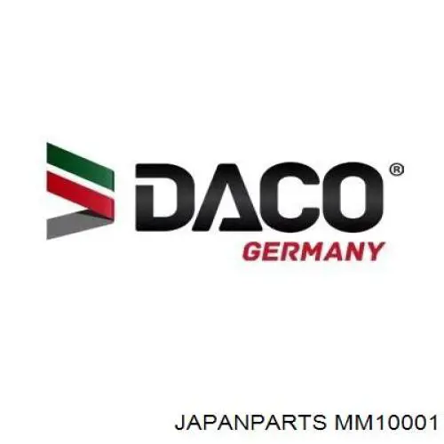 Amortiguador delantero derecho MM10001 Japan Parts