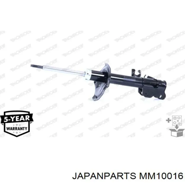MM10016 Japan Parts амортизатор передний правый