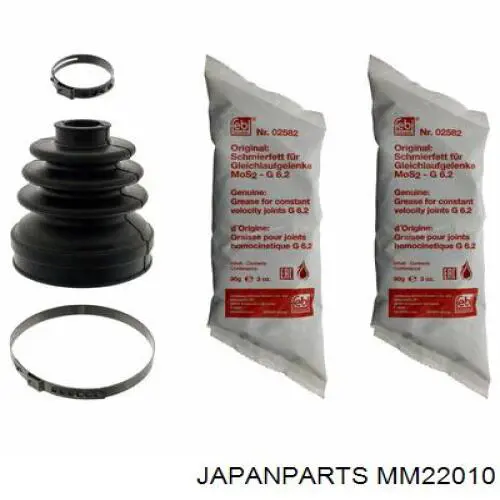 Купить MM22010 Japan Parts Амортизатор подвески передний левый