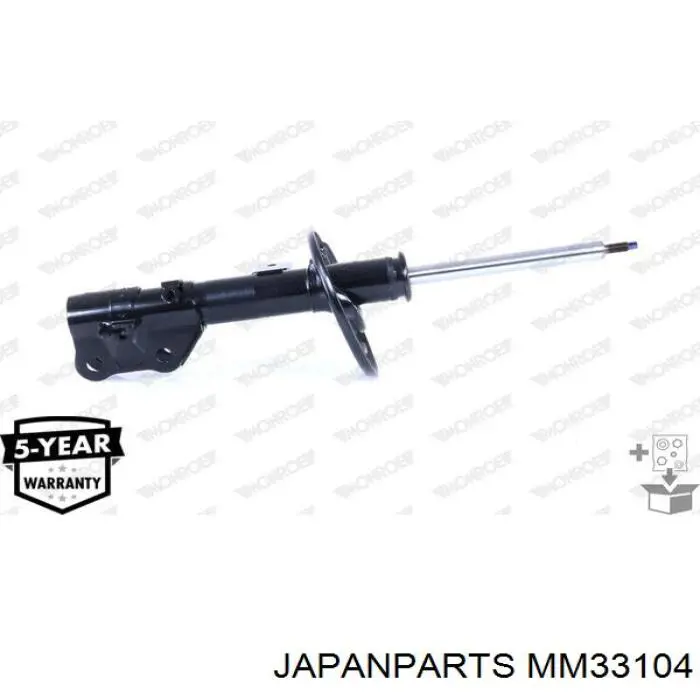Амортизатор передний левый Japan Parts MM33104