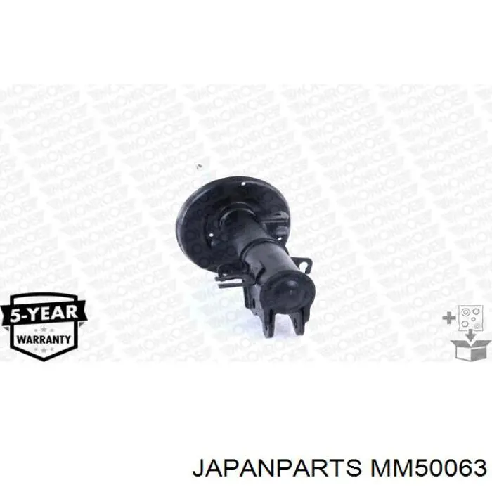 Амортизатор передній, правий MM50063 Japan Parts