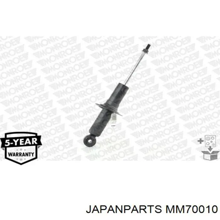 Амортизатор задний Japan Parts MM70010