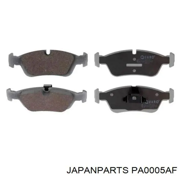 Передние тормозные колодки PA0005AF Japan Parts