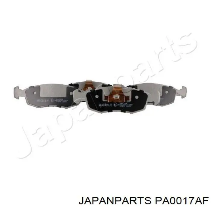 Передние тормозные колодки PA0017AF Japan Parts