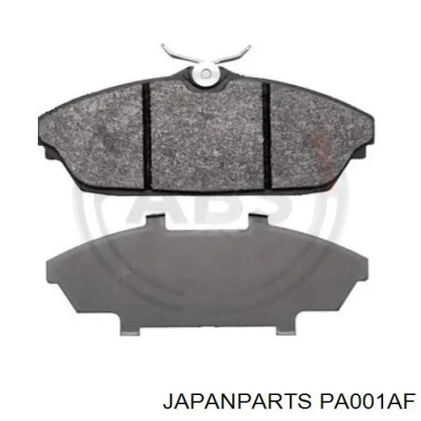 Передние тормозные колодки PA001AF Japan Parts