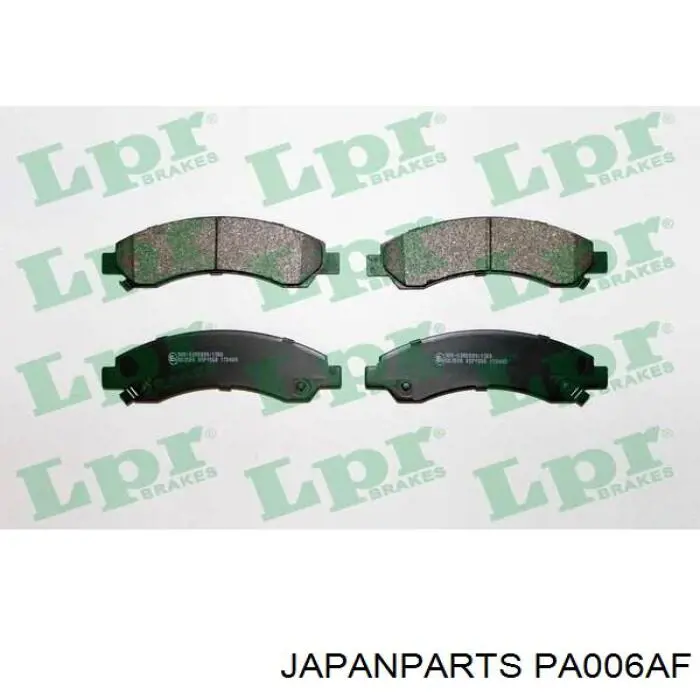 Передние тормозные колодки PA006AF Japan Parts