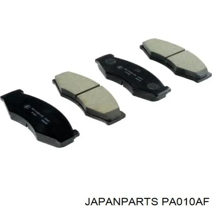 Передние тормозные колодки PA010AF Japan Parts