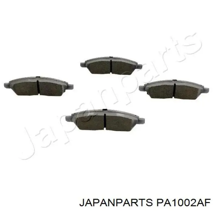 Передние тормозные колодки PA1002AF Japan Parts