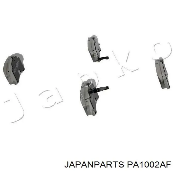 Тормозные колодки Japan Parts PA1002AF