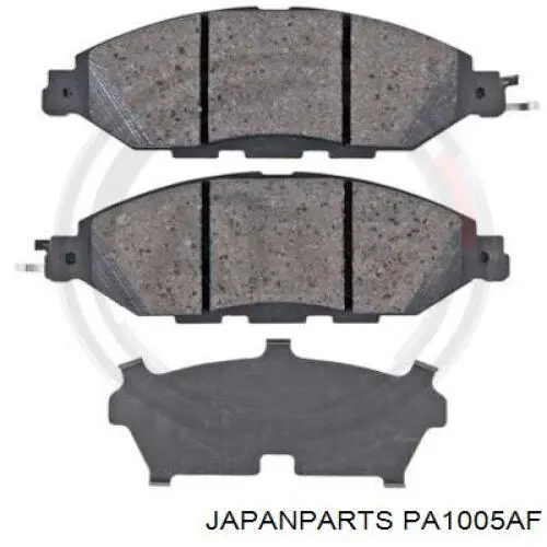 Передние тормозные колодки PA1005AF Japan Parts