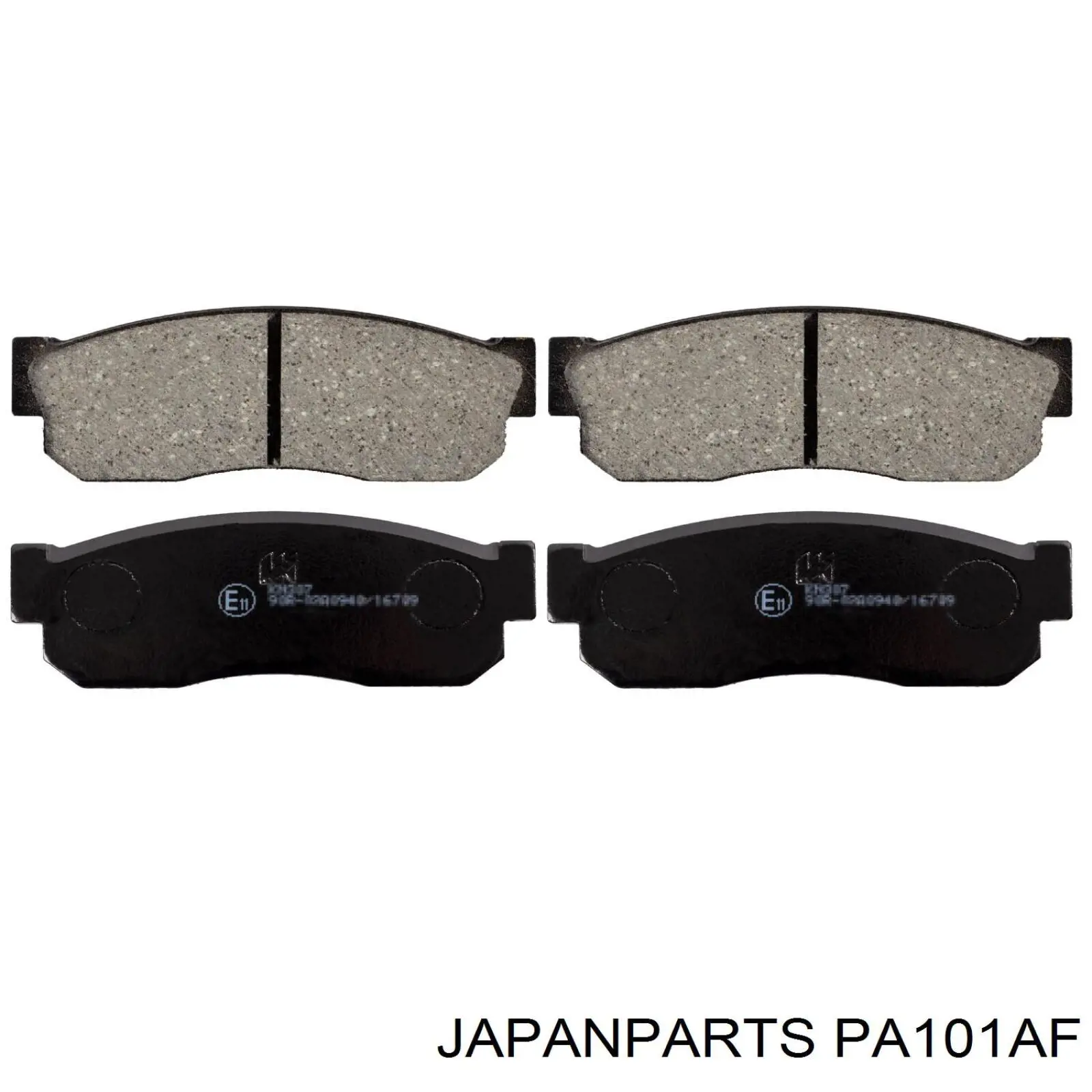 PA101AF Japan Parts Колодки передние