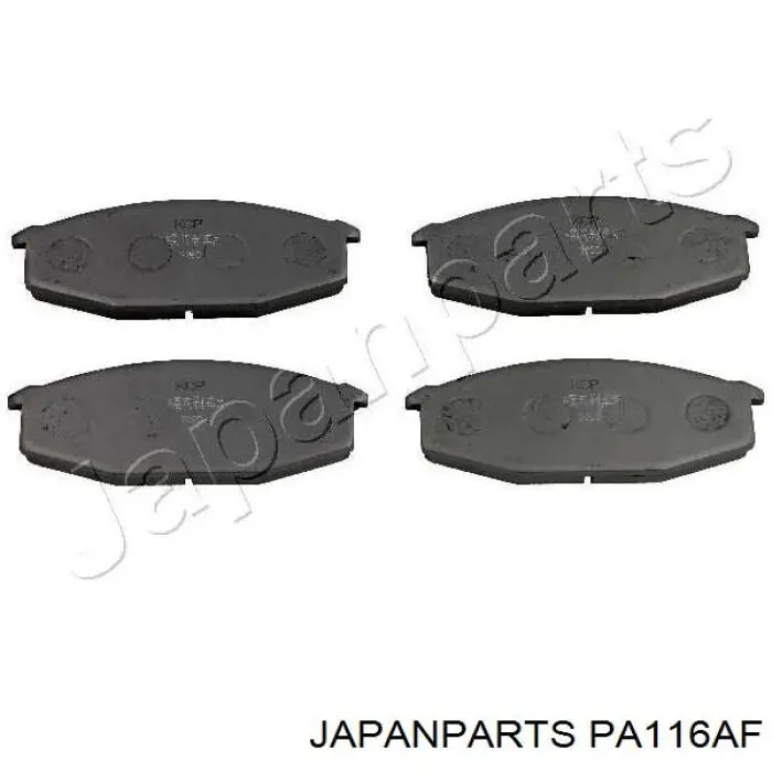 Передние тормозные колодки PA116AF Japan Parts