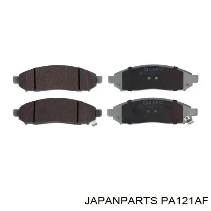 PA121AF Japan Parts Колодки передние