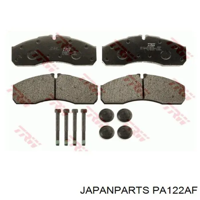 Передние тормозные колодки PA122AF Japan Parts