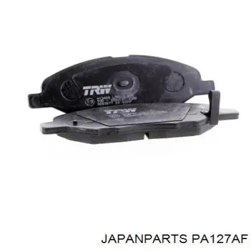 Колодки Japan Parts PA127AF цена, от 16.68 USD