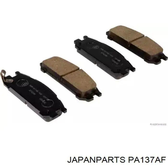 Тормозные колодки Japan Parts PA137AF