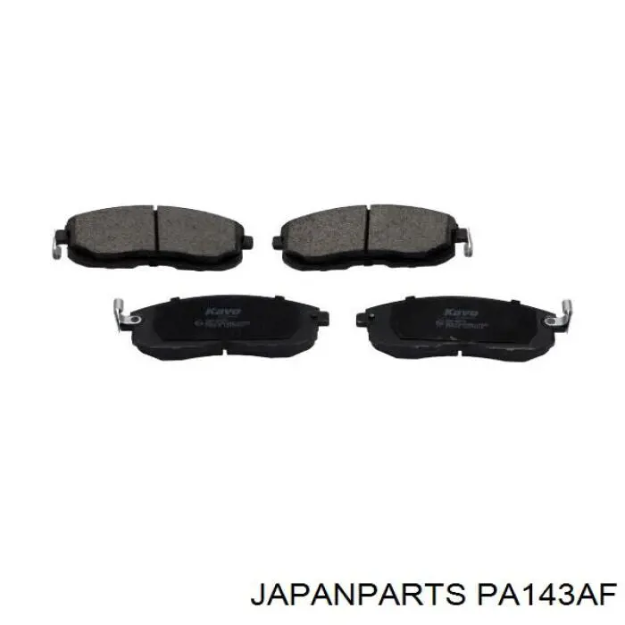 Колодки Japan Parts PA143AF цена, от 18.10 USD