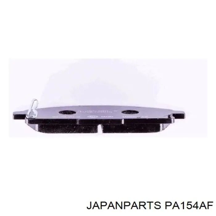 Pastillas de freno delanteras PA154AF Japan Parts