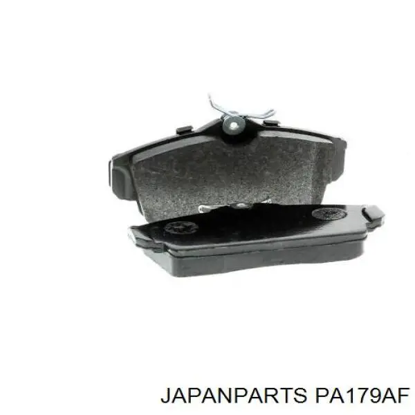Колодки тормозные передние дисковые Japan Parts PA179AF