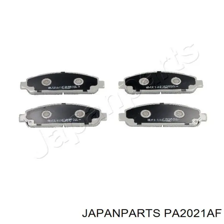 Передние тормозные колодки PA2021AF Japan Parts