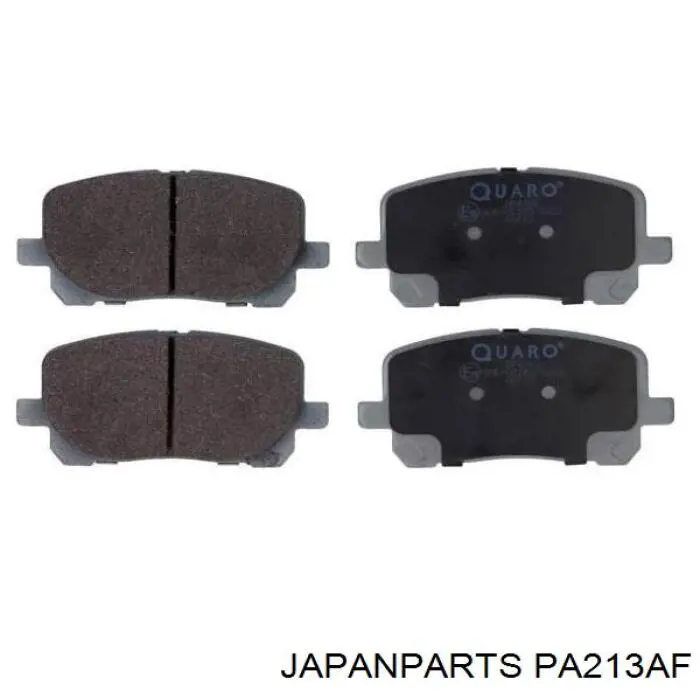 Передние тормозные колодки PA213AF Japan Parts