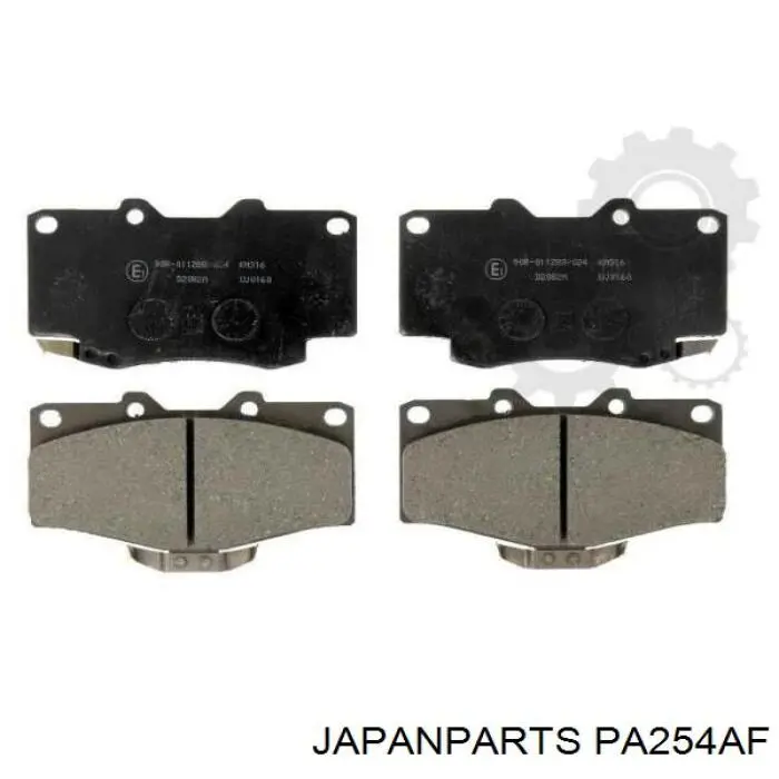 Передние тормозные колодки PA254AF Japan Parts